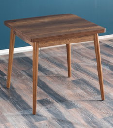 Hanah Home Mesa de Comedor Flora Barok - Nogal
